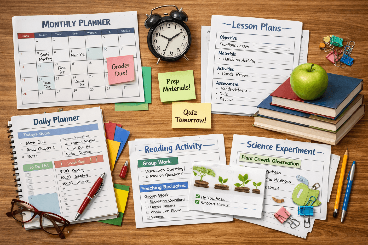 structured teacher support